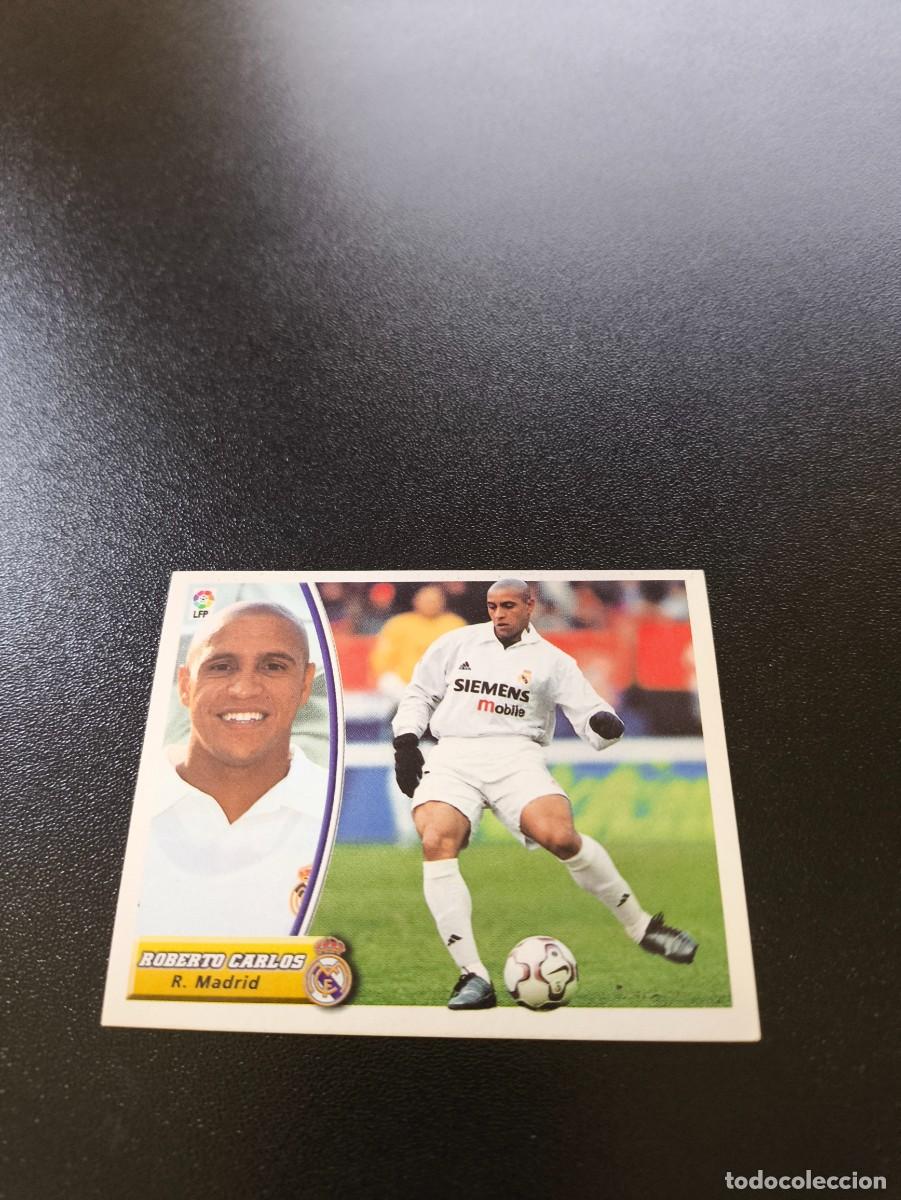 Football Stickers: ROBERTO CARLOS REAL MADRID SIN PEGAR PANINI LIGA EDICIONES ESTE 2003 2004 03 04