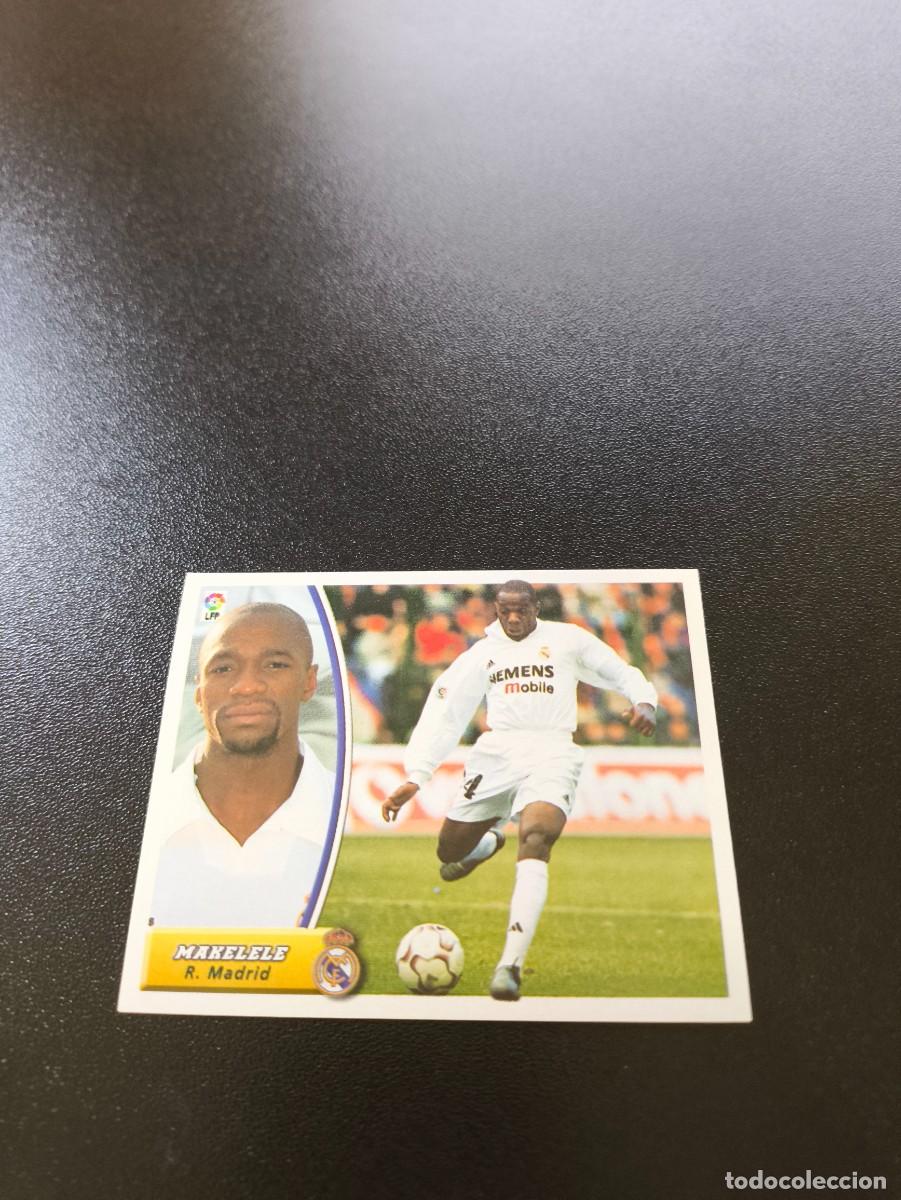 Cromos de Futebol: MAKELELE BAJA REAL MADRID SIN PEGAR PANINI LIGA EDICIONES ESTE 2003 2004 03 04