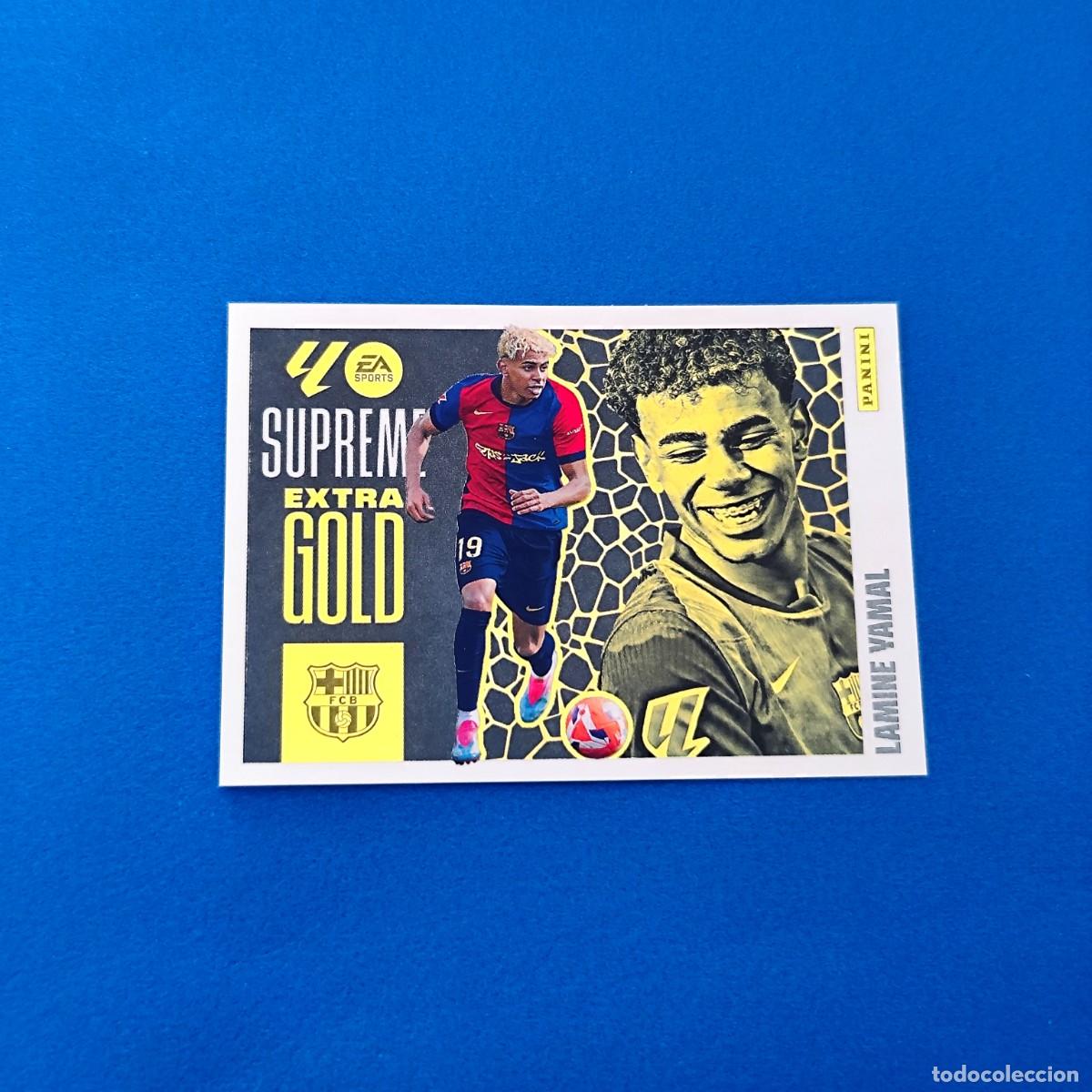 Cromos de Futebol: Liga Este 2025 2026 / 25 26 Extra Gold Supreme Lamine Yamal Barcelona