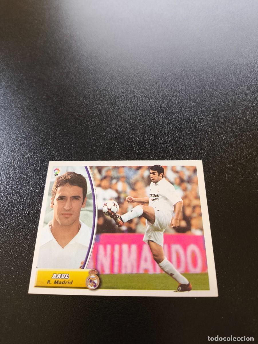 Cromos de F&uacute;tbol: RAUL REAL MADRID SIN PEGAR PANINI LIGA EDICIONES ESTE 2003 2004 03 04