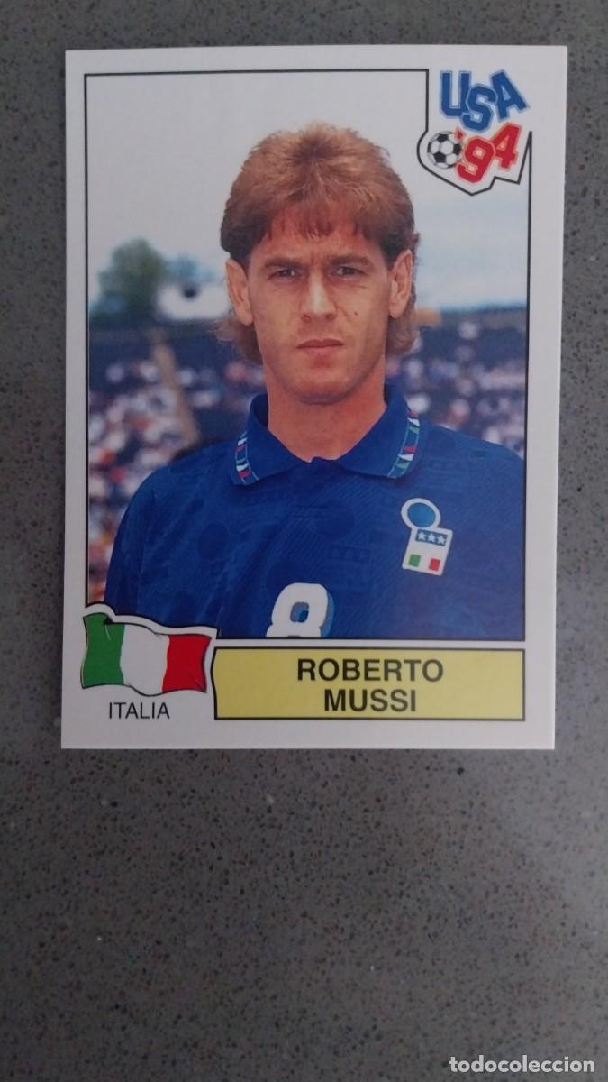 Cromos de F&uacute;tbol: ROBERTO MUSSI ITALIA 252 USA 94 WORLD CUP STORY SIN PEGAR NUNCA PEGADO