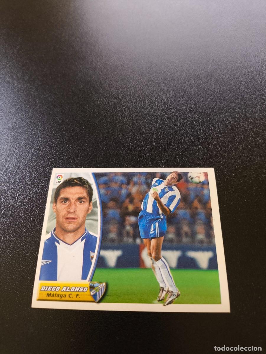 Cromos de F&uacute;tbol: DIEGO ALONSO COLOCA MALAGA SIN PEGAR PANINI LIGA EDICIONES ESTE 2003 2004 03 04