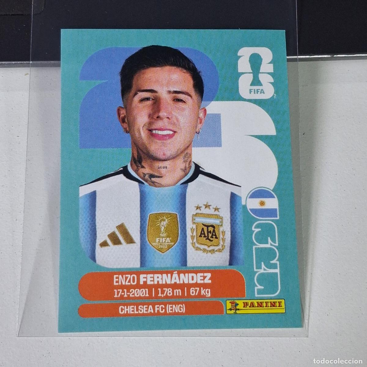 Cromos de F&uacute;tbol: A35 ARG8 ENZO FERN&Aacute;NDEZ 8 ARGENTINA ARG MUNDIAL FIFA WORLD CUP 2026 STICKER PANINI