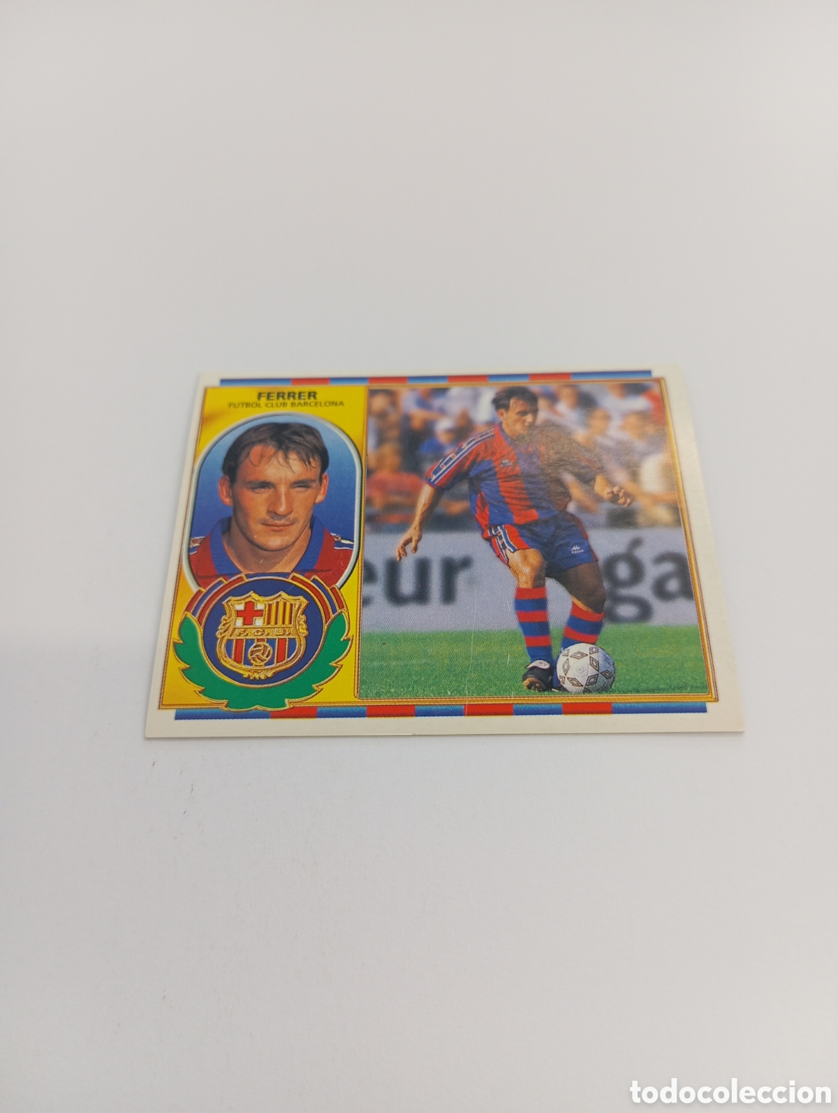 Cromos de F&uacute;tbol: FERRER Barcelona Liga Este 1996 1997 PANINI 96 97