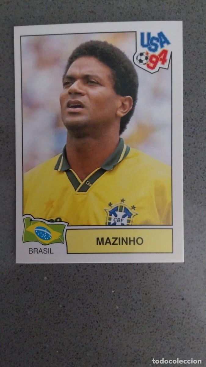 Cromos de F&uacute;tbol: MAZINHO BRASIL 241 USA 94 WORLD CUP STORY SIN PEGAR NUNCA PEGADO