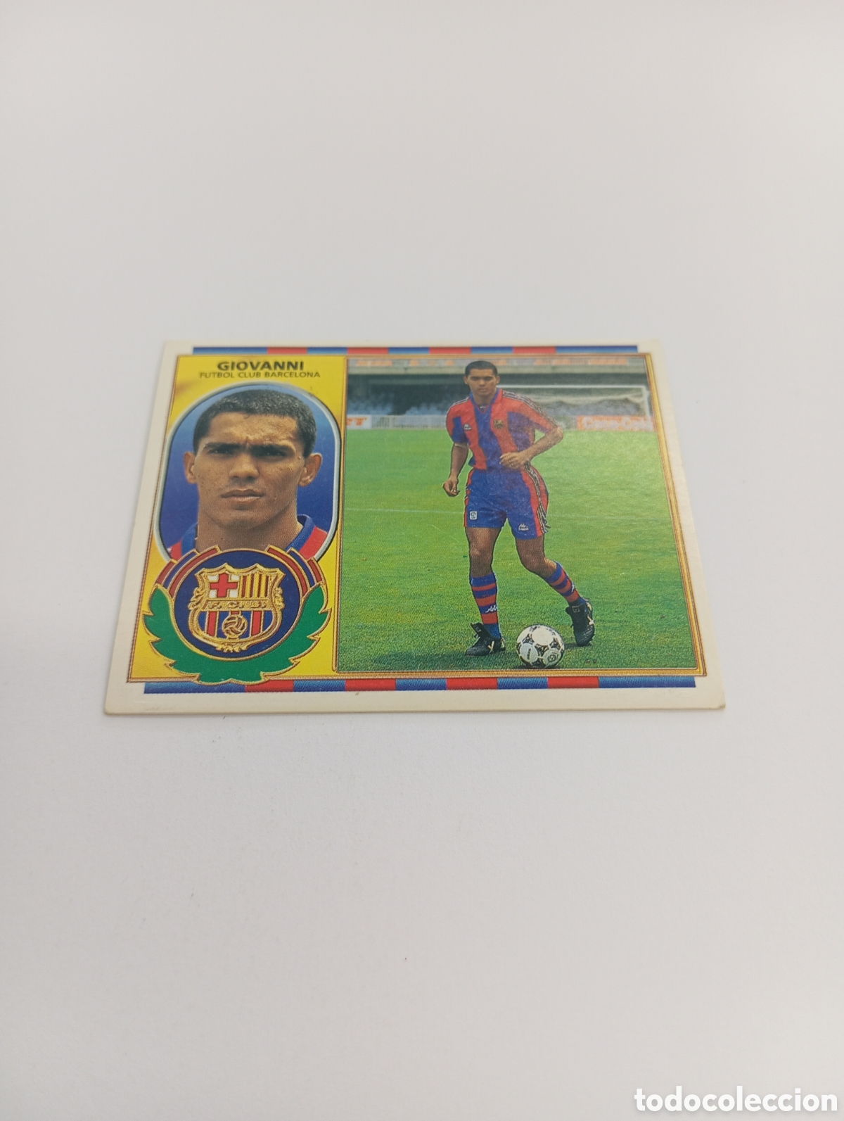 Cromos de F&uacute;tbol: GIOVANNI Barcelona Liga Este 1996 1997 PANINI 96 97