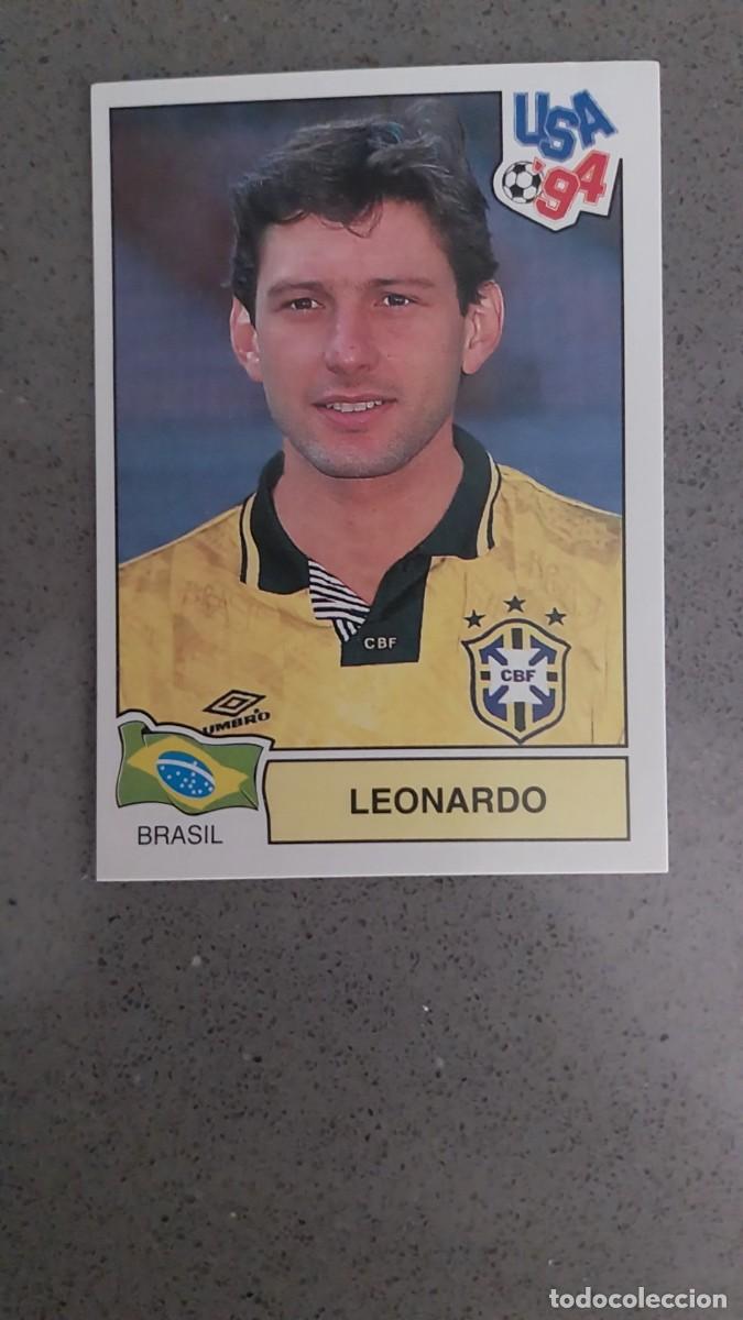 Cromos de F&uacute;tbol: LEONARDO BRASIL 235 USA 94 WORLD CUP STORY SIN PEGAR NUNCA PEGADO