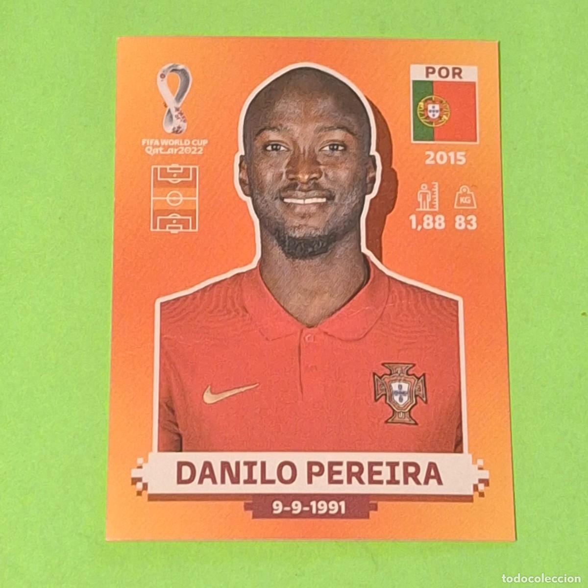 Cromos de F&uacute;tbol: WORLD CUP MUNDIAL QATAR 2022 - VERSION NARANJA SUDAMERICA - POR 12 PORTUGAL - DANILO PEREIRA