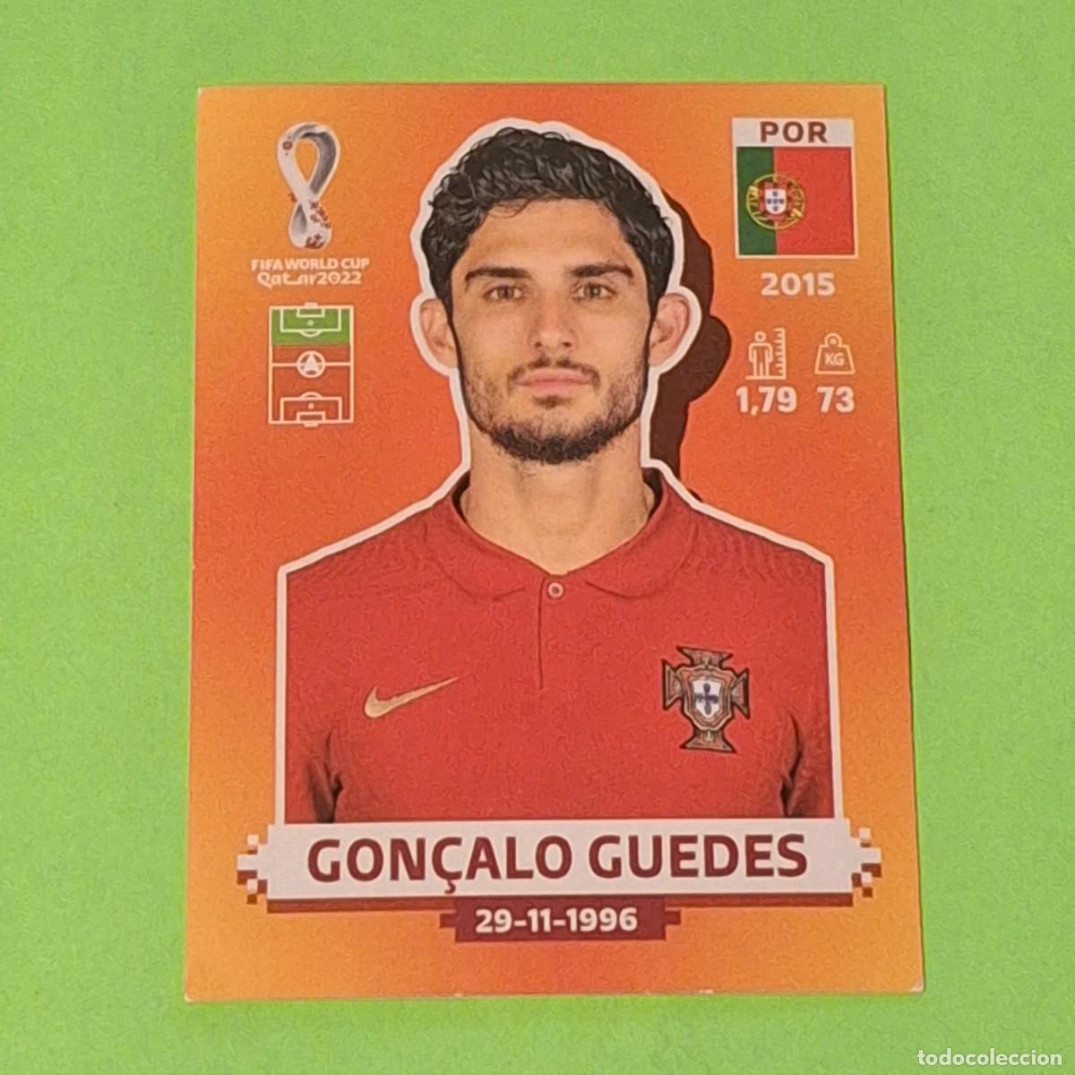 Cromos de F&uacute;tbol: WORLD CUP MUNDIAL QATAR 2022 - VERSION NARANJA SUDAMERICA - POR 19 PORTUGAL - GON&Ccedil;ALO GUEDES
