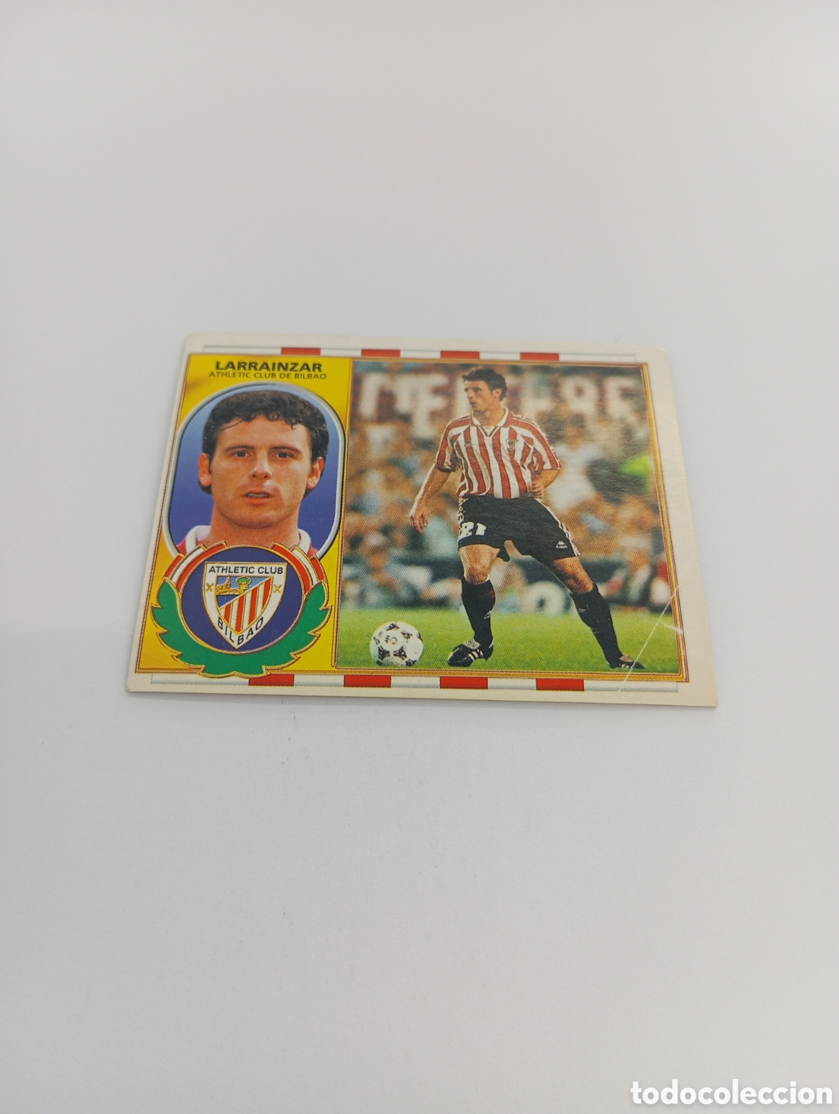 Cromos de F&uacute;tbol: LARRAINZAR Athletic Club Liga Este 1996 1997 PANINI 96 97