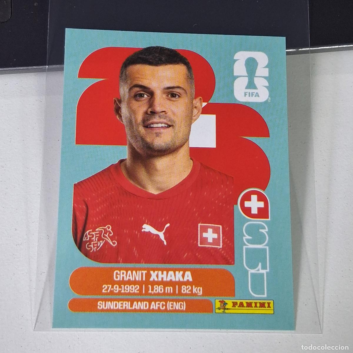 Cromos de F&uacute;tbol: A35 SUI9 GRANIT XHAKA 9 SUIZA SWITZERLAND SUI MUNDIAL FIFA WORLD CUP 2026 STICKER PANINI