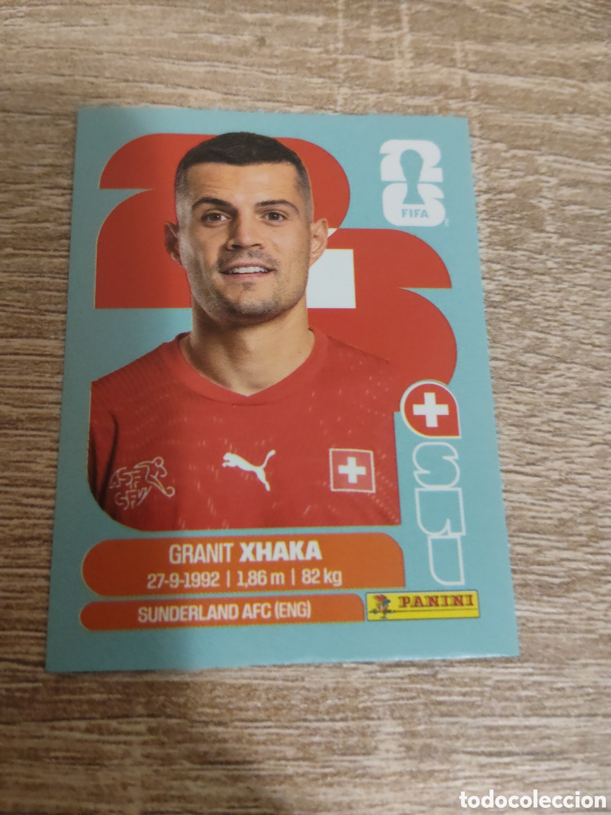 Cromos de F&uacute;tbol: Panini mundial 2026 SUI 9 Granit Xhaka Suiza