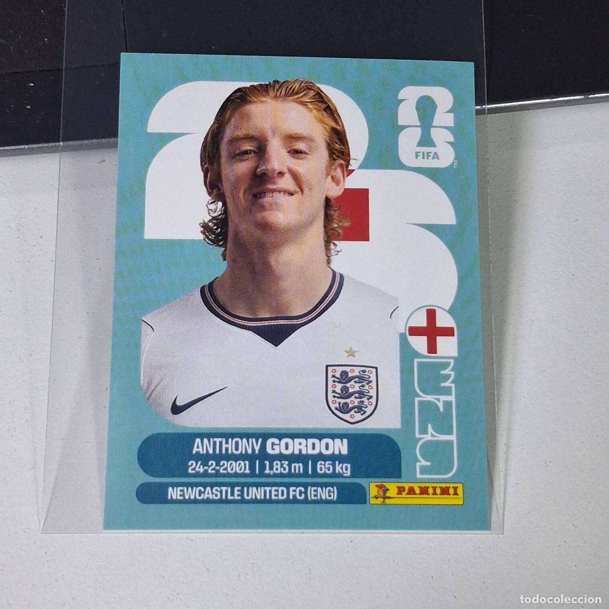 Cromos de F&uacute;tbol: A35 ENG15 ANTHONY GORDON ENG 15 INGLATERRA ENGLAND ENG MUNDIAL FIFA WORLD CUP 2026 STICKER PANINI