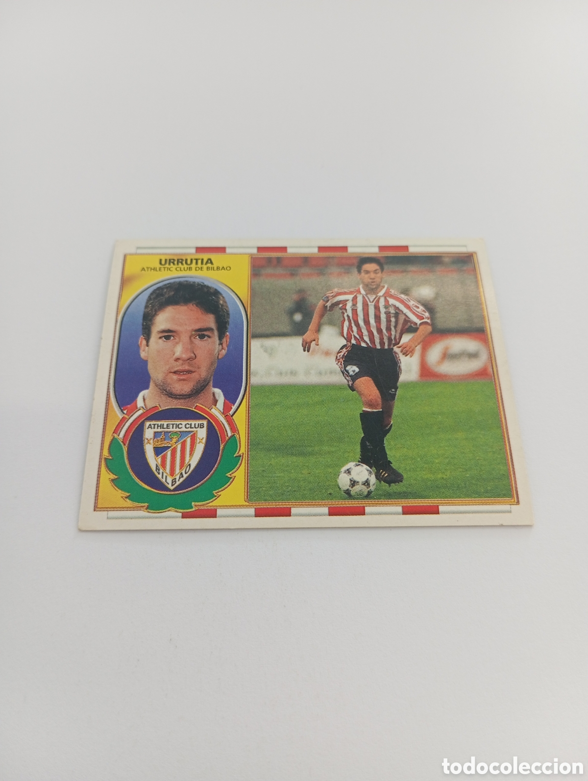 Cromos de F&uacute;tbol: URRUTIA Athletic Club Liga Este 1996 1997 PANINI 96 97