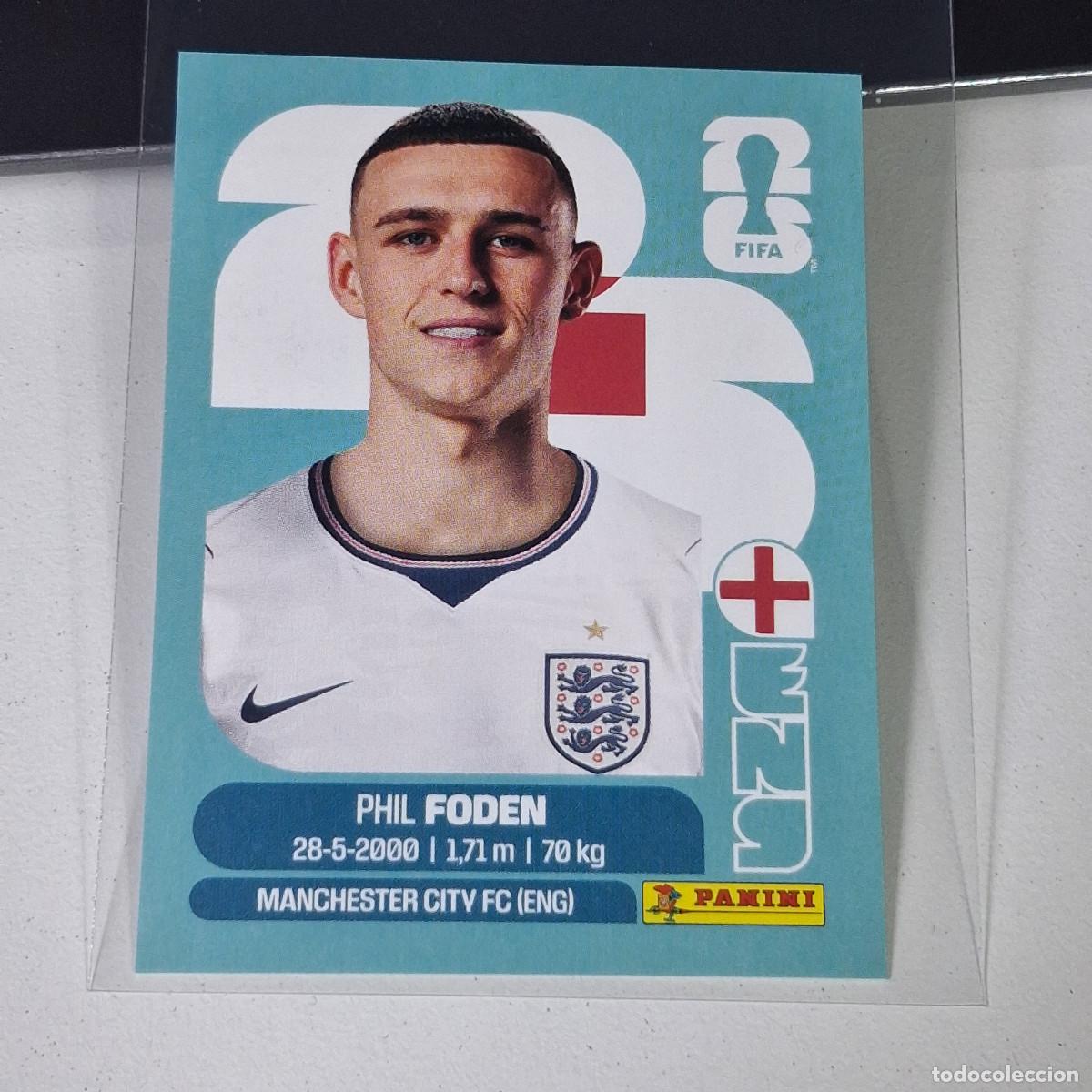 Cromos de F&uacute;tbol: A35 ENG16 PHIL FODEN 16 ENG INGLATERRA ENGLAND ENG MUNDIAL FIFA WORLD CUP 2026 STICKER PANINI