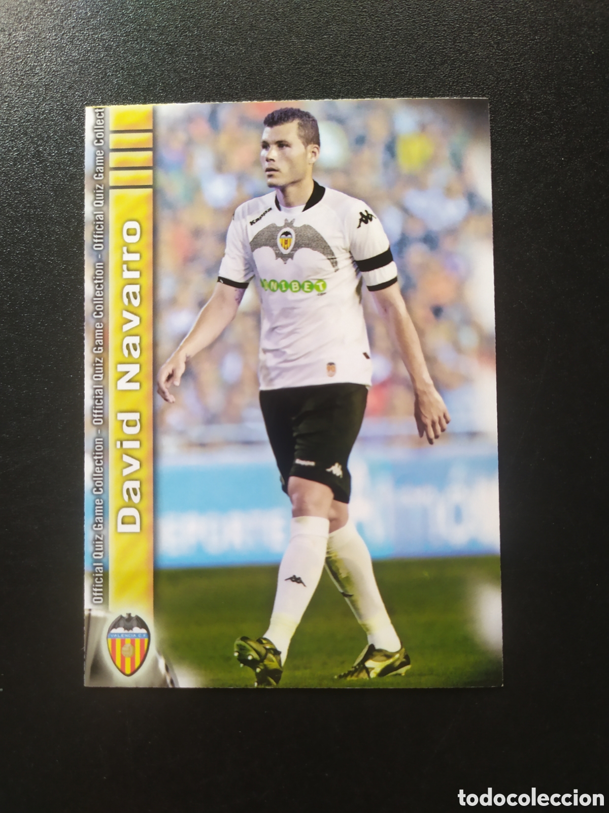 Cromos de F&uacute;tbol: Mundicromo fichas liga 2009 2010 09 10 David Navarro n&deg; 674 Valencia