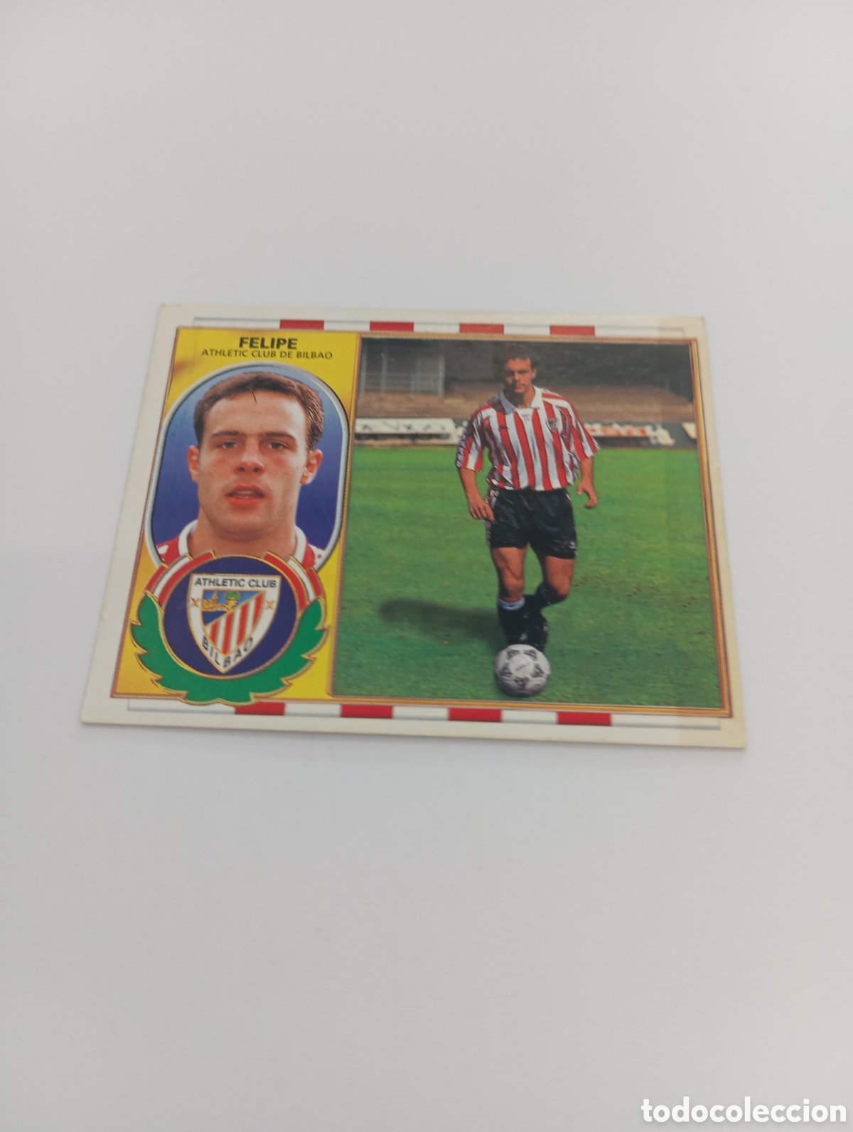 Cromos de F&uacute;tbol: FELIPE COLOCA Athletic Club Liga Este 1996 1997 PANINI 96 97