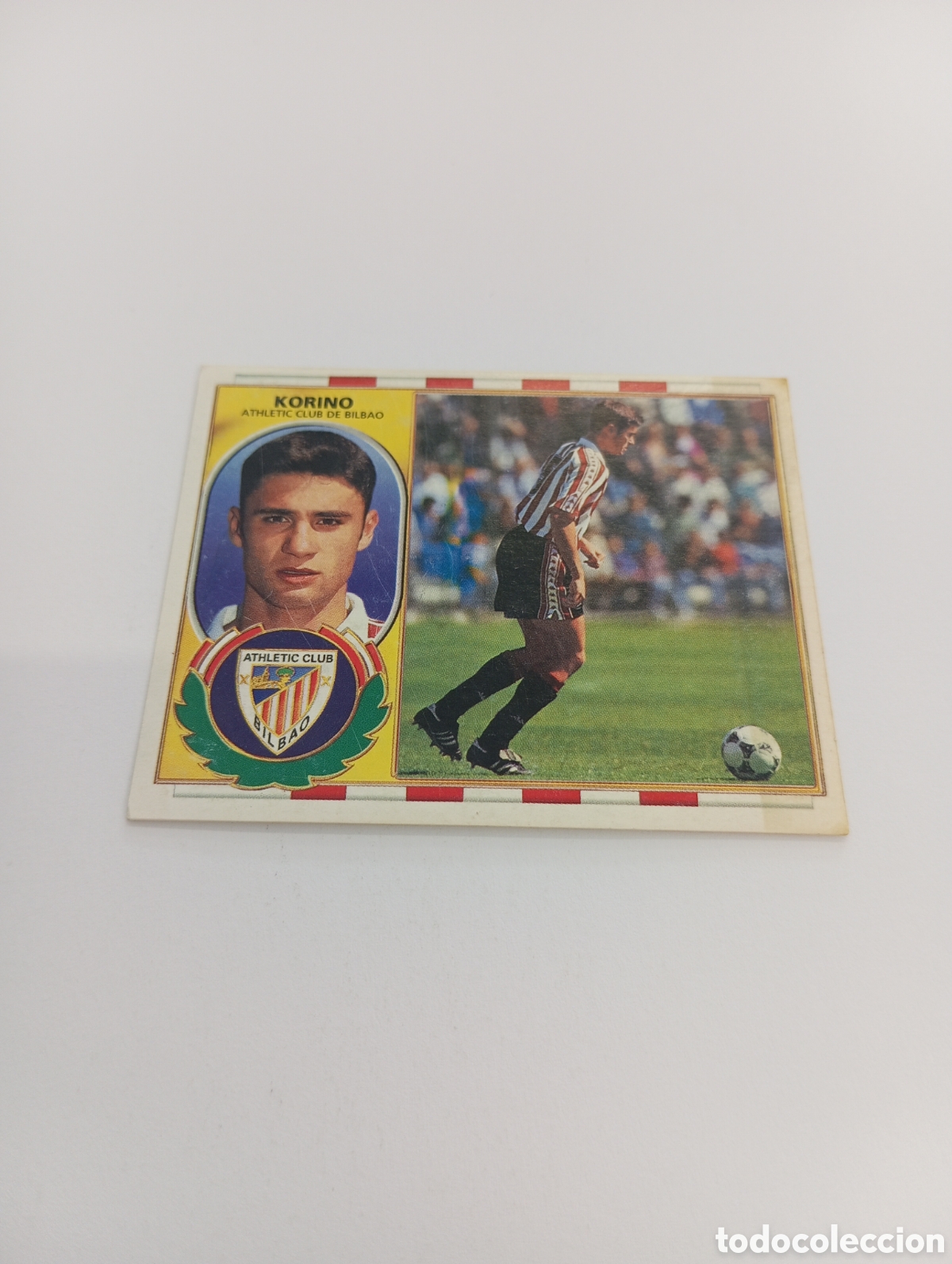 Cromos de F&uacute;tbol: KORINO COLOCA Athletic Club Liga Este 1996 1997 PANINI 96 97