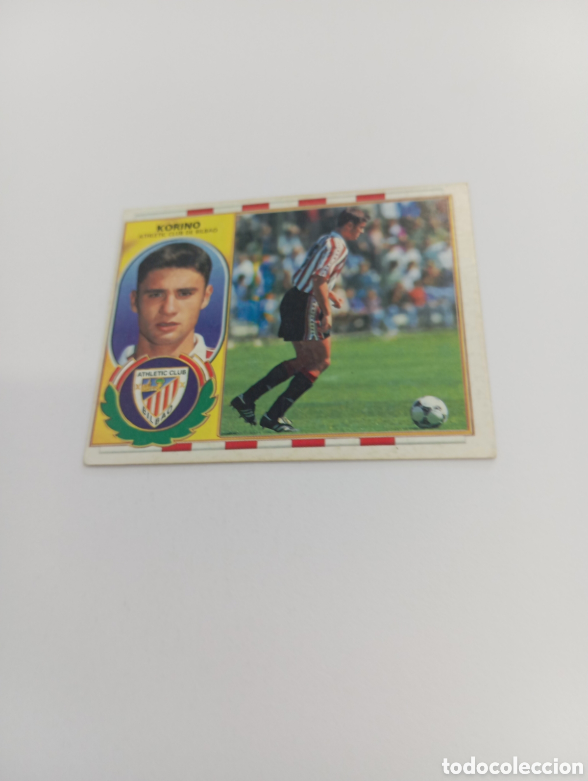 Cromos de F&uacute;tbol: KORINO COLOCA Athletic Club Liga Este 1996 1997 PANINI 96 97