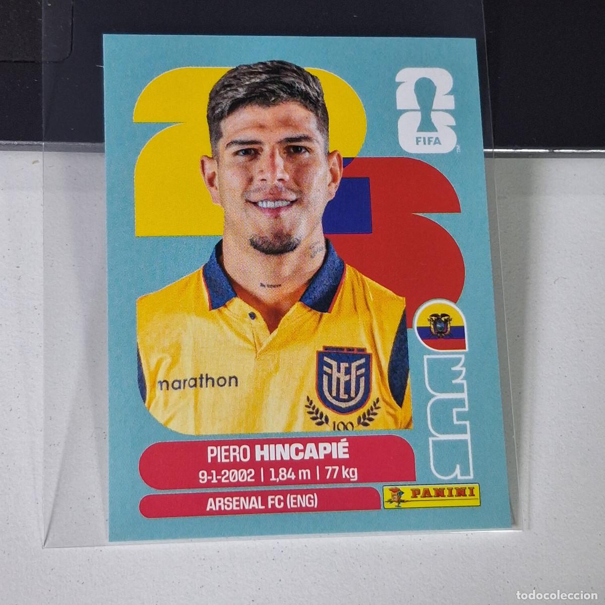 Cromos de F&uacute;tbol: A35 ECU4 PIERO HINCAPI&Eacute; 4 ECUADOR ECU MUNDIAL FIFA WORLD CUP 2026 STICKER PANINI