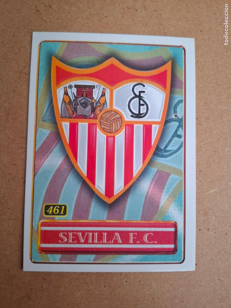 Cromos de F&uacute;tbol: MUNDICROMO 2000 2001 00 01 - 461 SEVILLA - ESCUDO / S&Aacute;NCHEZ PIZJU&Aacute;N