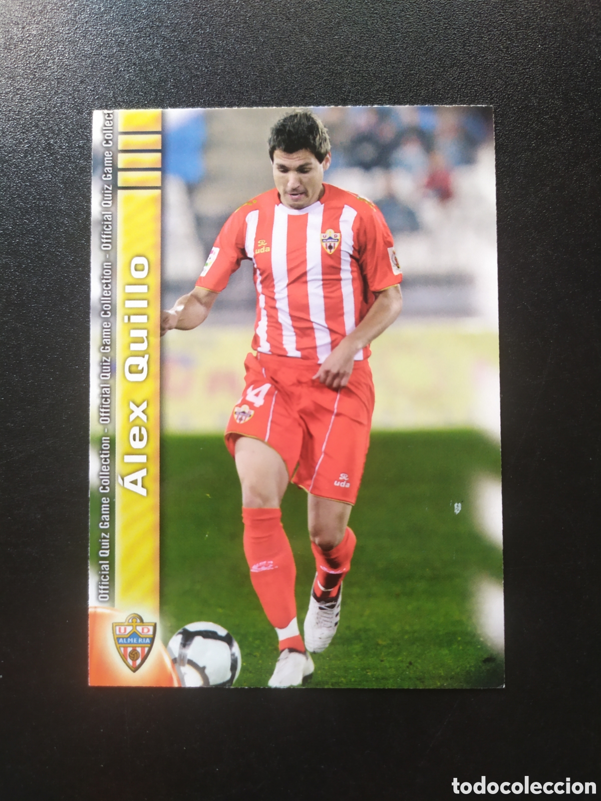 Cromos de F&uacute;tbol: Mundicromo fichas Liga 2009 2010 09 10 Alex Quillo n&deg; 690 Almer&iacute;a