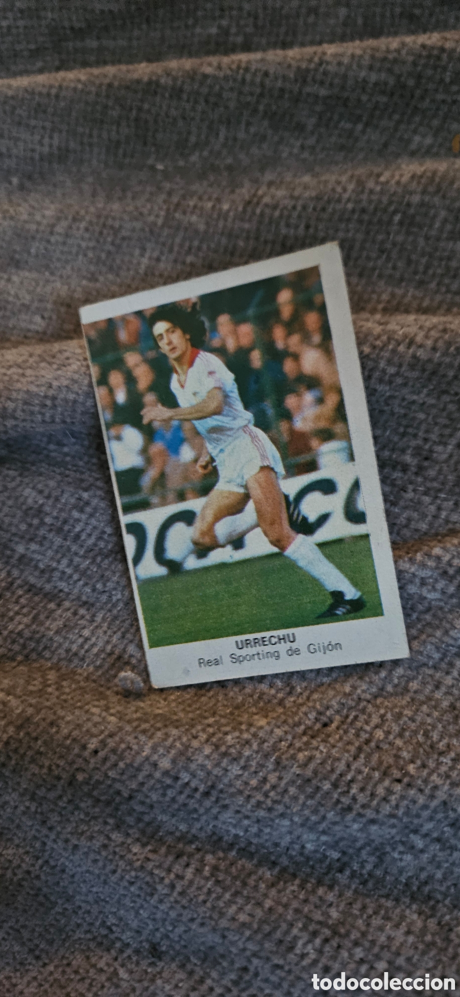 Figurine di Calcio: Urrechu sporting de gijon cropan cano 1984 84 sin pegar