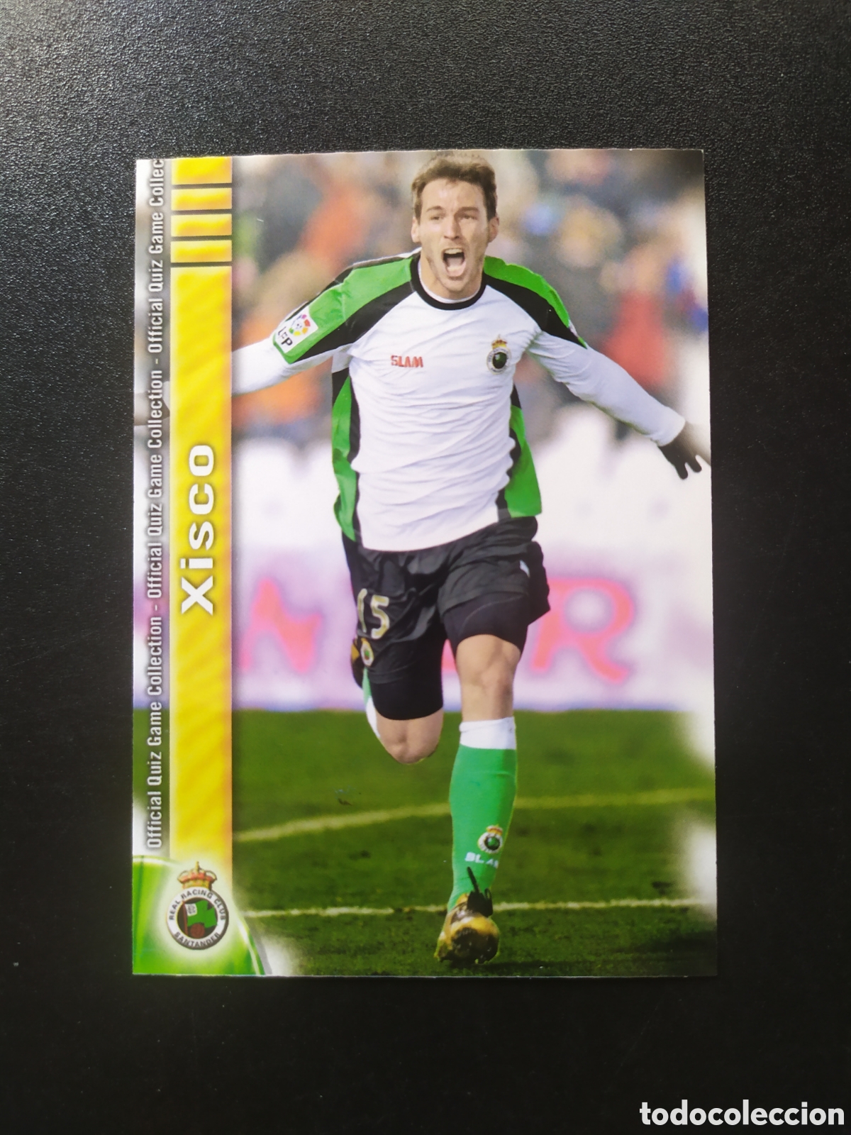 Cromos de F&uacute;tbol: Mundicromo fichas Liga 2009 2010 09 10 Xisco n&deg; 1196 Racing Santander