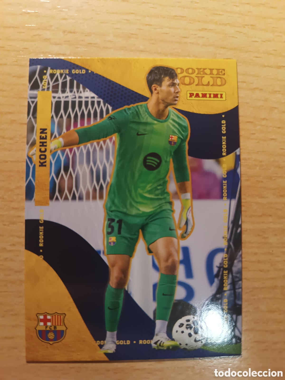 Cromos de F&uacute;tbol: KOCHEN ROOKIE GOLD PANINI CLUB FC BARCELONA 2025 2026 PANINI 25 26