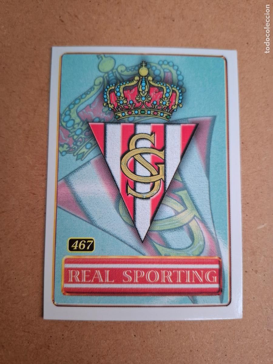 Cromos de F&uacute;tbol: MUNDICROMO 2000 2001 00 01 - 467 REAL SPORTING - ESCUDO / EL MOLIN&Oacute;N