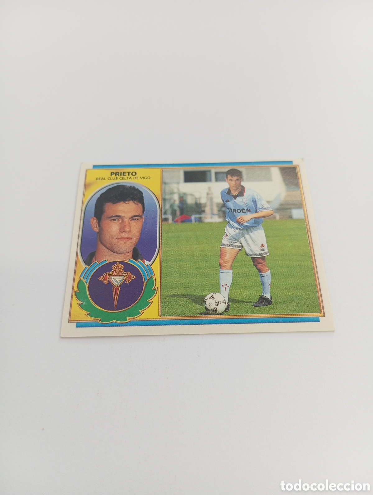 Cromos de F&uacute;tbol: PRIETO Celta de Vigo Liga Este 1996 1997 PANINI 96 97