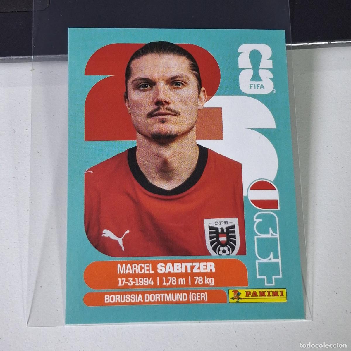 Cromos de F&uacute;tbol: A35 AUT11 MARCEL SABITZER 11 AUSTRIA AUT MUNDIAL FIFA WORLD CUP 2026 STICKER PANINI