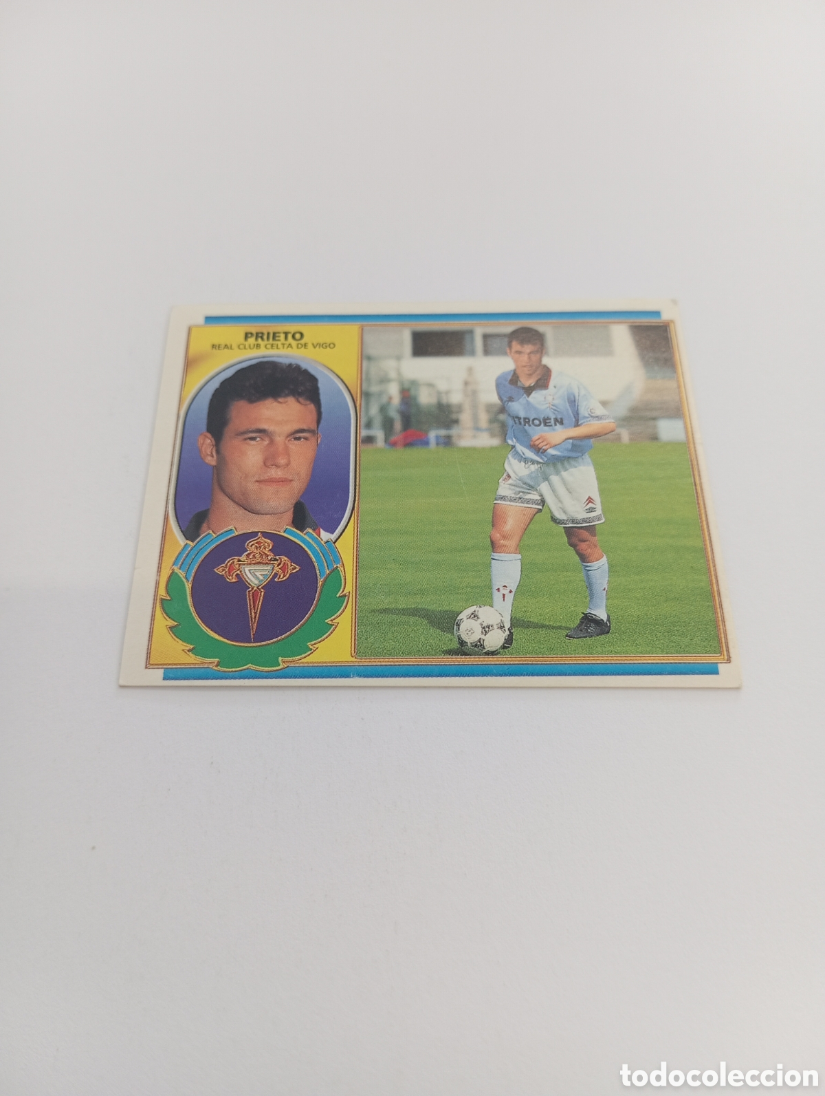 Cromos de F&uacute;tbol: PRIETO Celta de Vigo Liga Este 1996 1997 PANINI 96 97