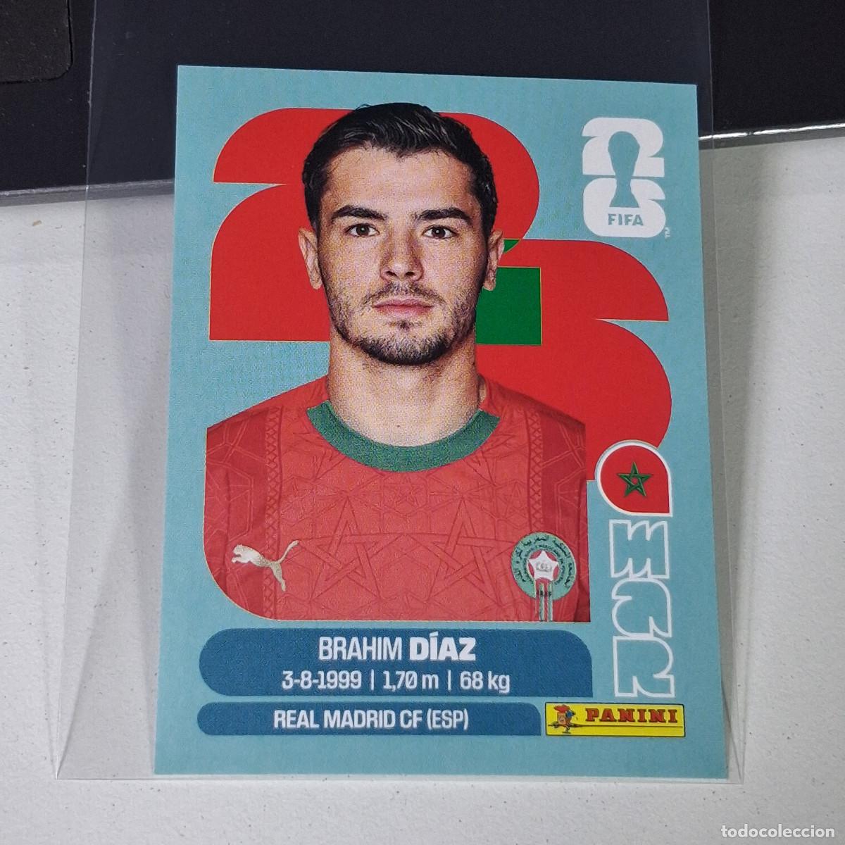Cromos de F&uacute;tbol: A35 MAR19 BRAHIM D&Iacute;AZ 19 MARRUECOS MAR MUNDIAL FIFA WORLD CUP 2026 STICKER PANINI
