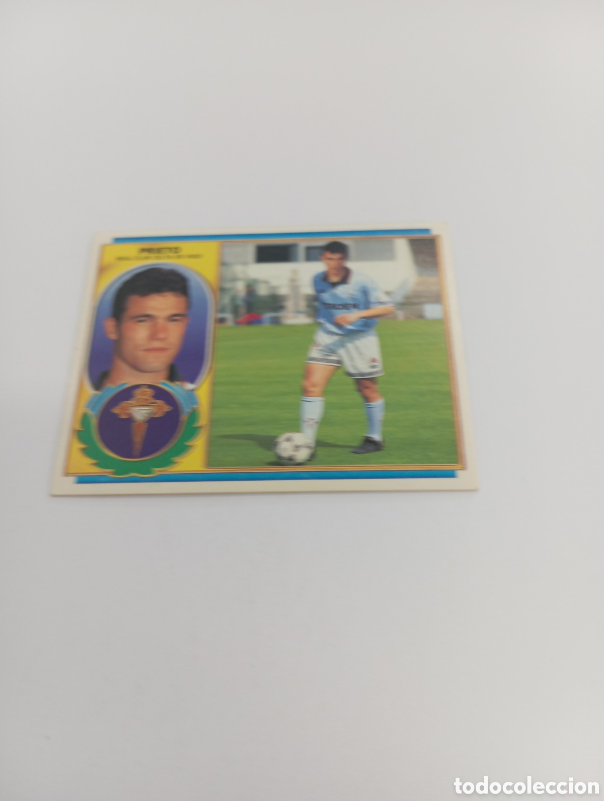 Cromos de F&uacute;tbol: PRIETO Celta de Vigo Liga Este 1996 1997 PANINI 96 97