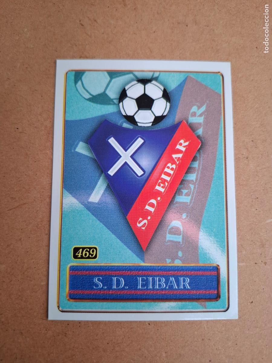 Cromos de F&uacute;tbol: MUNDICROMO 2000 2001 00 01 - 469 S.D. EIBAR - ESCUDO / MUNICIPAL DE IPURUA