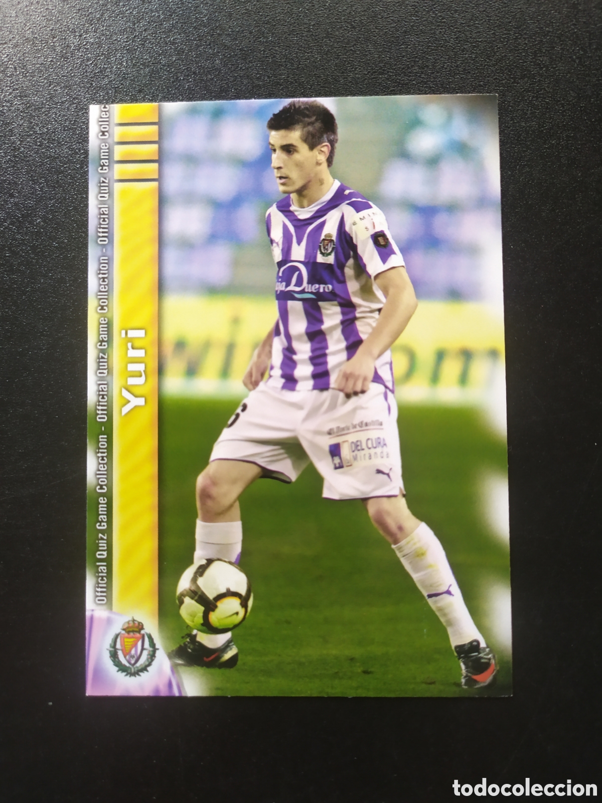 Cromos de F&uacute;tbol: Mundicromo fichas Liga 2009 2010 09 10 Yuri n&deg; 1204 Valladolid