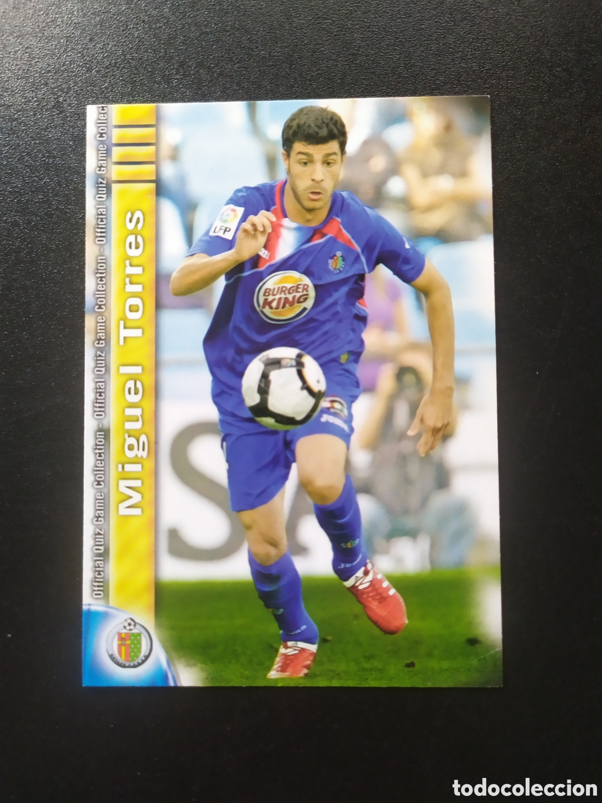 Cromos de F&uacute;tbol: Mundicromo fichas Liga 2009 2010 09 10 Miguel Torres n&deg; 1206 Getafe