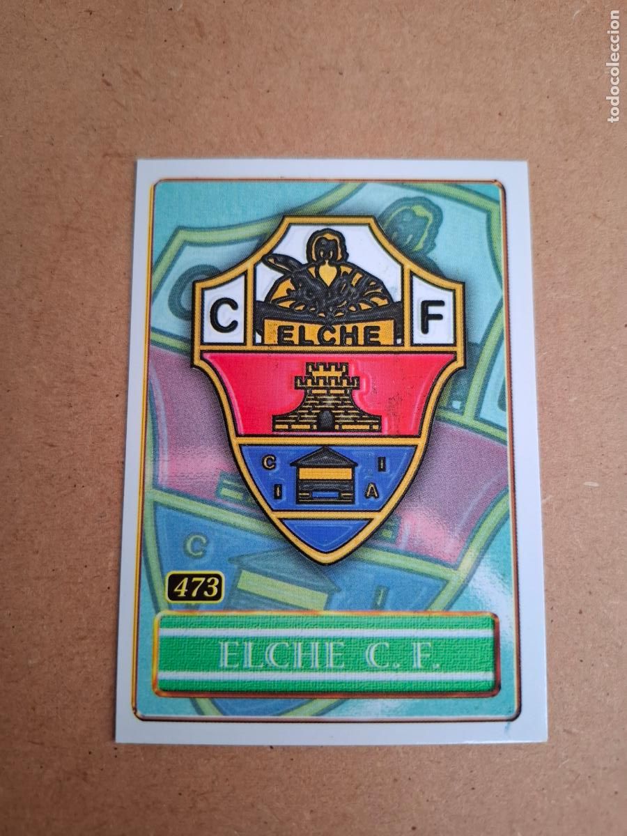 Cromos de F&uacute;tbol: MUNDICROMO 2000 2001 00 01 - 473 ELCHE CF - ESCUDO / MART&Iacute;NEZ VALERO