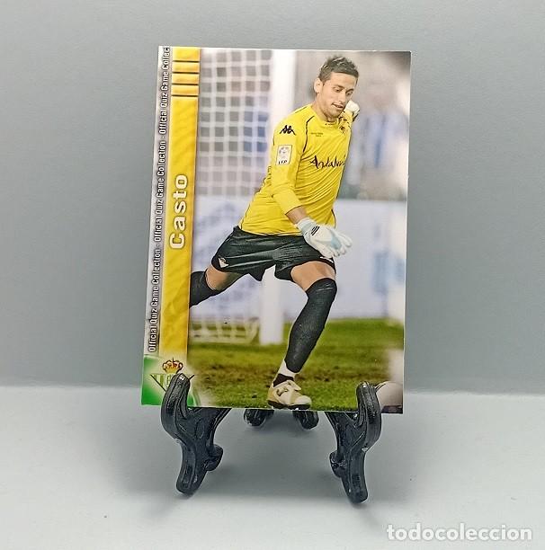 Cromos de F&uacute;tbol: 1226 + CASTO REAL BETIS CROMO FICHA OFFICIAL QUIZ GAME COLLECTION MUNDICROMO 2009 2010 09 10 MC UH