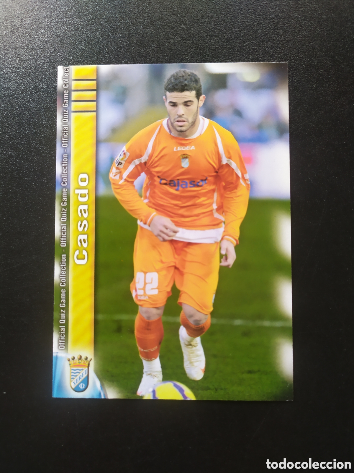 Cromos de F&uacute;tbol: Mundicromo fichas Liga 2009 2010 09 10 Casado n&deg; 1212 Xerez