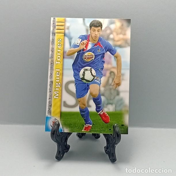 Cromos de F&uacute;tbol: 1206 + MIGUEL TORRES GETAFE CF CROMO FICHA OFFICIAL QUIZ GAME COLLECTION MUNDICROMO 2009 2010 MC UH