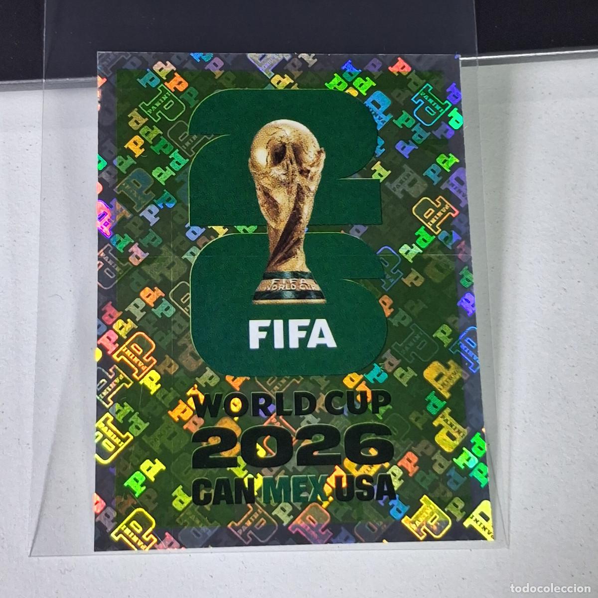 Cromos de F&uacute;tbol: A35 FWC7 FWC 7 TROFEO CAN MEX USA MUNDIAL FIFA WORLD CUP 2026 STICKER PANINI