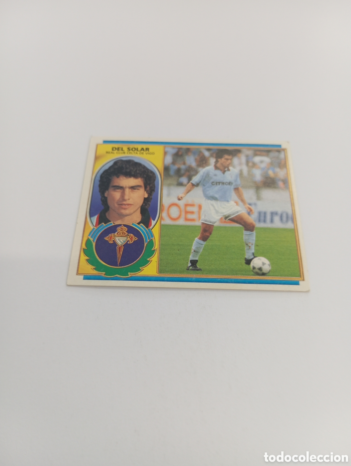 Cromos de F&uacute;tbol: DEL SOLAR Celta de Vigo Liga Este 1996 1997 PANINI 96 97