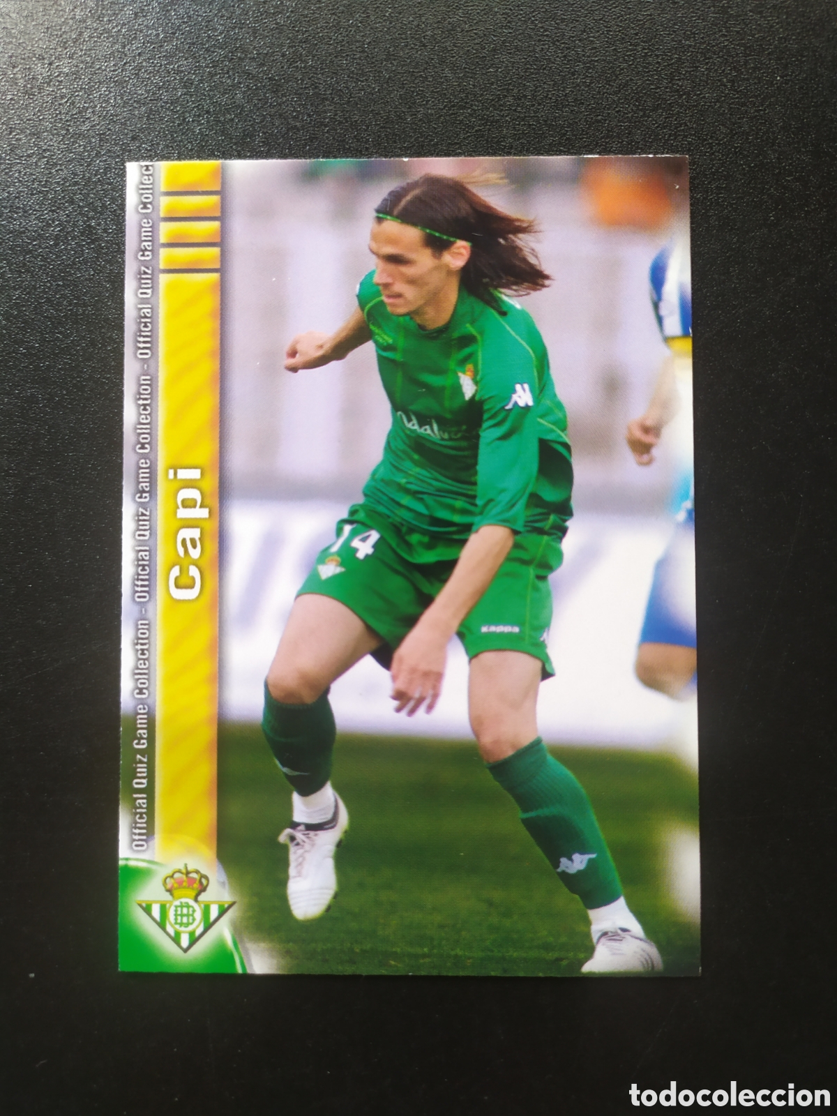 Cromos de F&uacute;tbol: Mundicromo fichas Liga 2009 2010 09 10 Capi n&deg; 726 Real Betis