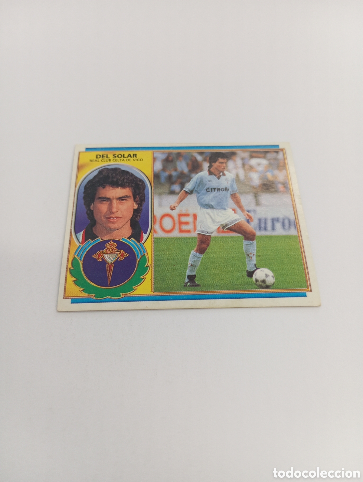 Cromos de F&uacute;tbol: DEL SOLAR Celta de Vigo Liga Este 1996 1997 PANINI 96 97