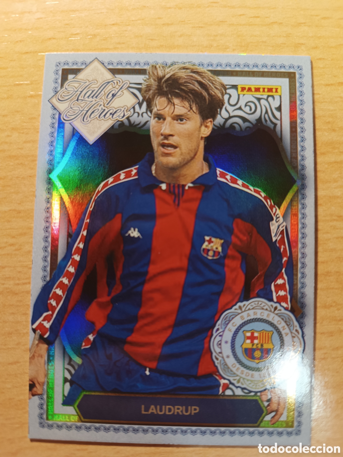Cromos de F&uacute;tbol: LAUDRUP HALL OF HEROES PANINI CLUB FC BARCELONA 2025 2026 PANINI 25 26