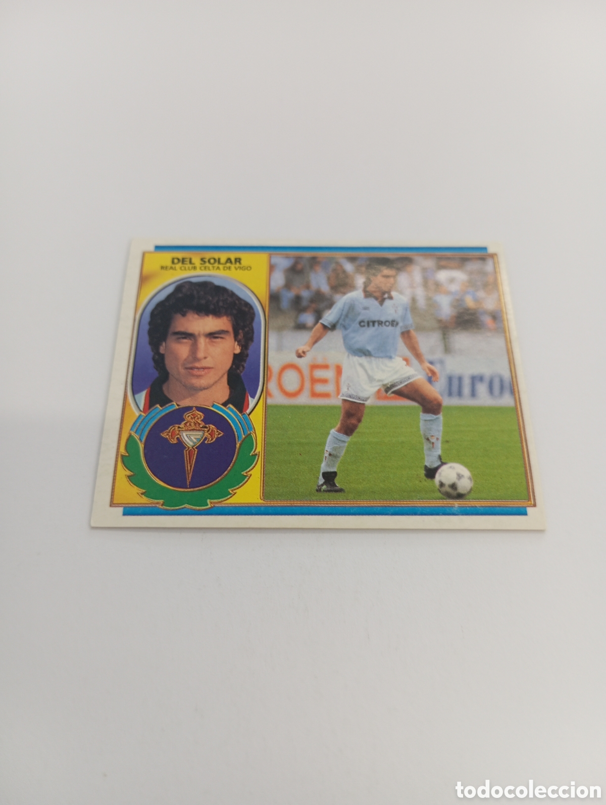 Cromos de F&uacute;tbol: DEL SOLAR Celta de Vigo Liga Este 1996 1997 PANINI 96 97