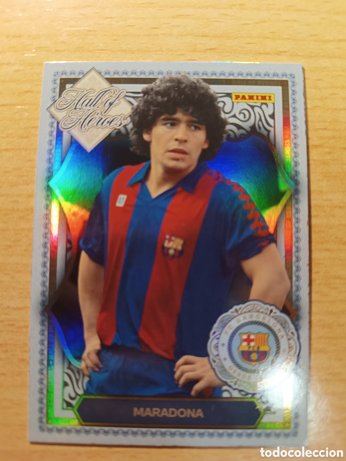 Cromos de F&uacute;tbol: MARADONA HALL OF HEROES PANINI CLUB FC BARCELONA 2025 2026 PANINI 25 26