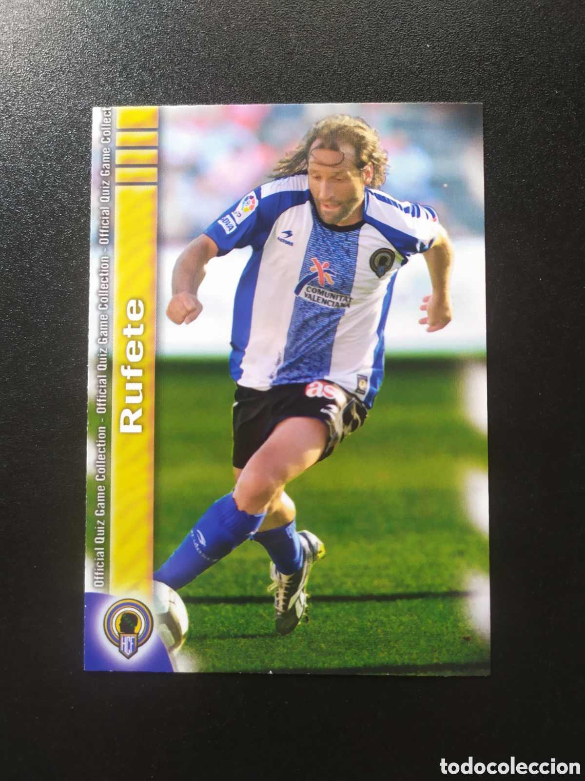 Cromos de F&uacute;tbol: Mundicromo fichas Liga 2009 2010 09 10 Rufete n&deg; 789 H&eacute;rcules